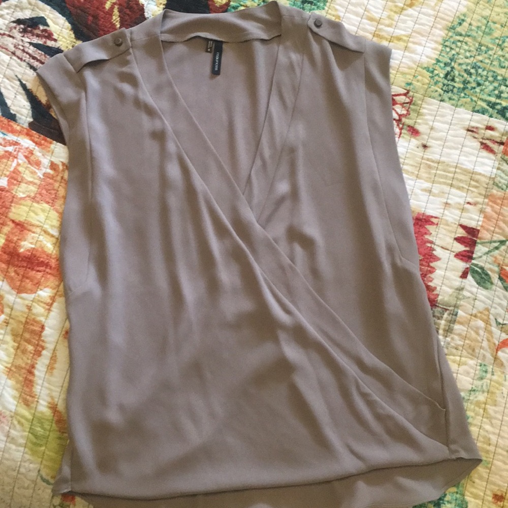 Faux wrap top